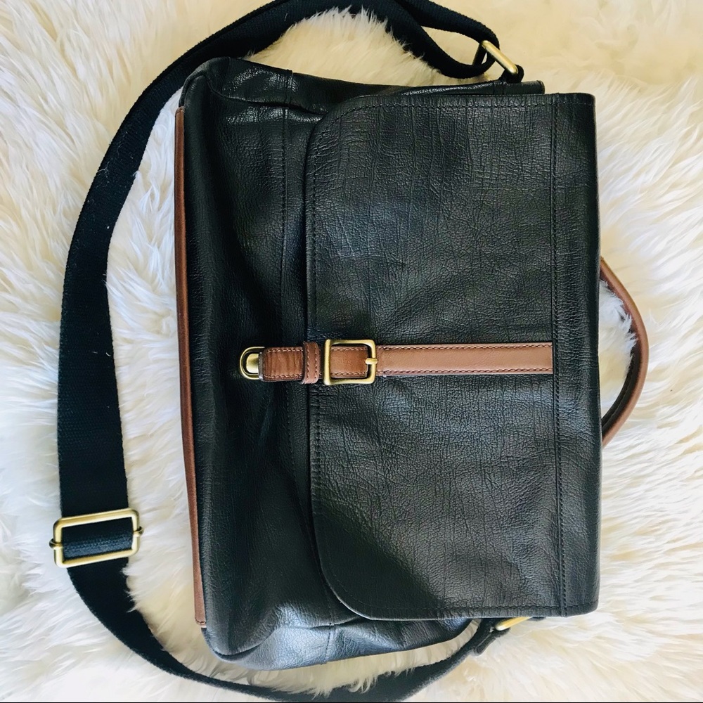 Fossil Leather Evan Commuter